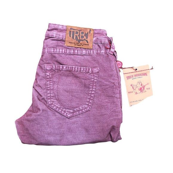 BRAND New True Religion Jeans Size 26 SHANNON MID RISE Corduroy Pants - Picture 8 of 10